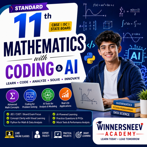 Standard 11th Mathematics With Coding and AI