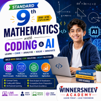 Standard 9th Mathematics With Coding and AI